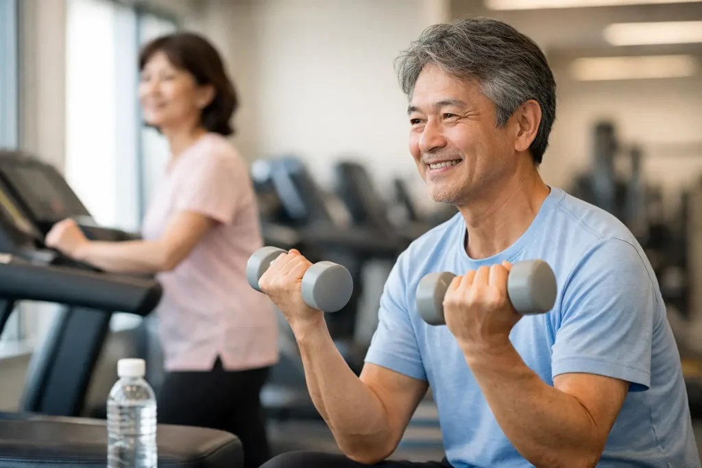 中高年 筋トレ 始め方は「軽く長く」が正解