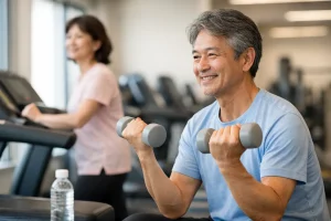 中高年 筋トレ 始め方は「軽く長く」が正解