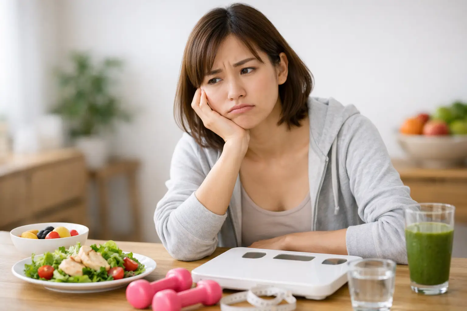 自己流ダイエットが続かない原因は何？