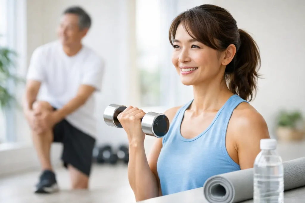 見た目年齢を若返りへ導く運動の正しい始め方