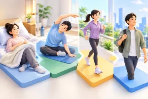 病後の体力回復運動方法｜疲れを残さず日常へ戻るための4段階