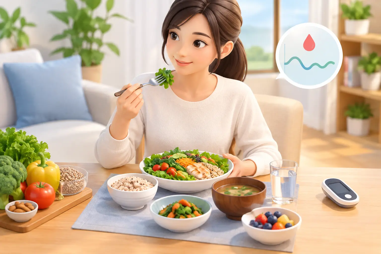 食事改善で進める血糖値対策｜無理なく続ける毎日の実践ポイント