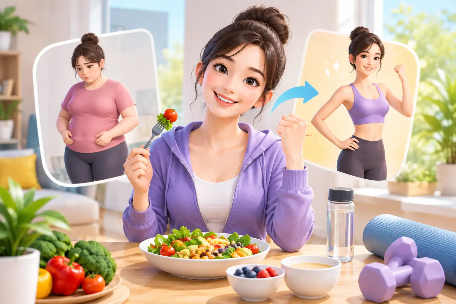 食生活改善・体脂肪減少の実例で学ぶ続く習慣