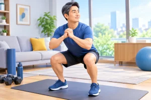 中年太りを防ぐ筋トレ種目5選｜10歳若く見える体づくりを始める基本 無理なく続ける